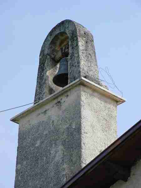 Clocher de l' Eglise de Santa Giusta à Antica