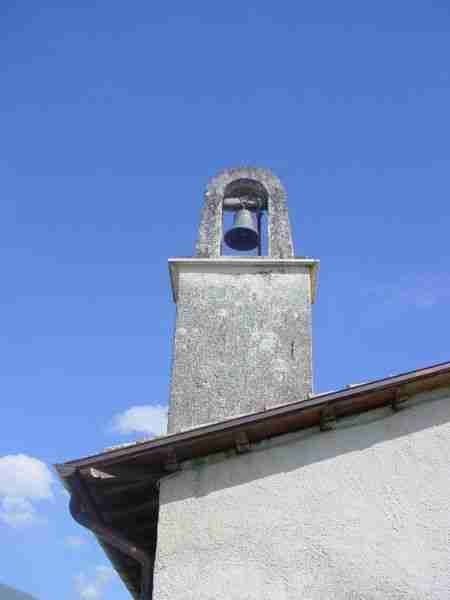 Clocher de l' Eglise de Santa Giusta à Antica