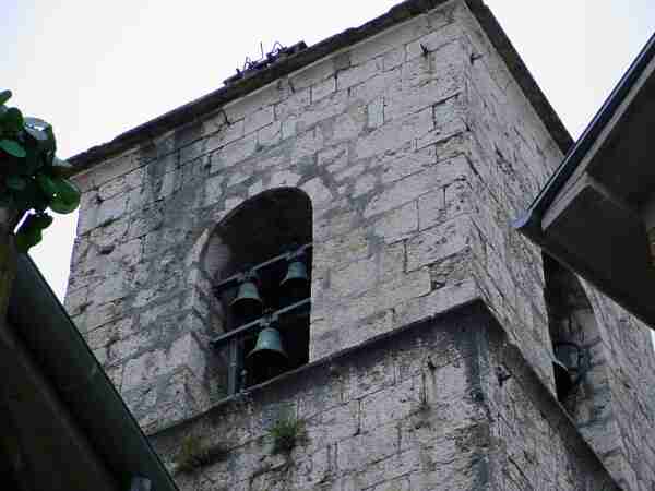 Le clocher de l'Eglise de S. Lorenzo Levita Martire