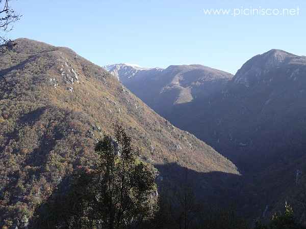 La Meta (photo prise depuis le parc "Il Montano" à Picinisco).